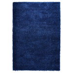Navy Blue Thick Shaggy Rug - California - Bargainia.com - 