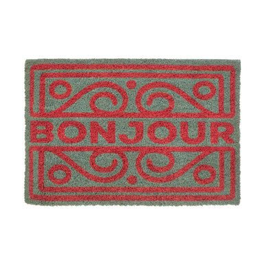 Neon Bonjour Coir Doormat - Bargainia.com - 5018705399638