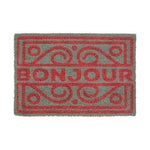 Neon Bonjour Coir Doormat - Bargainia.com - 5018705399638