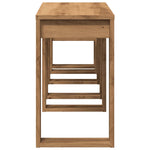 Nest of Tables 3 pcs Artisan Oak Engineered Wood - Bargainia.com - 