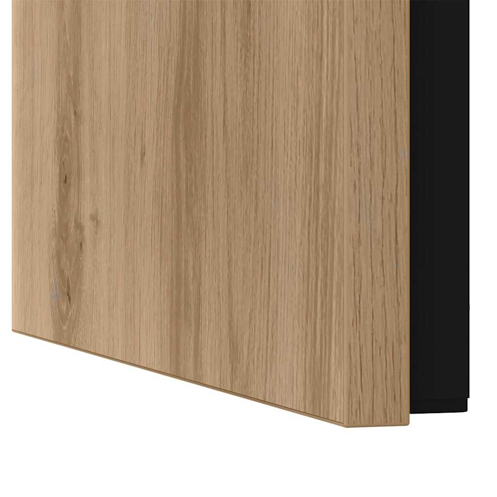 Nesting Coffee Table 3 pcs Artisan oak 60 x 35 x 56 cm - Bargainia.com - 