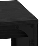 Nesting Coffee Table 3 pcs Black oak 60 x 35 x 56 cm - Bargainia.com - 