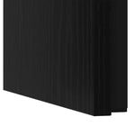 Nesting Coffee Table 3 pcs Black oak 60 x 35 x 56 cm - Bargainia.com - 