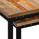Nesting Coffee Table Set 2 Pieces Solid Reclaimed Teak - Bargainia.com - 