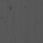 Nesting Coffee Tables 2 pcs Grey Solid Wood Pine - Bargainia.com - 