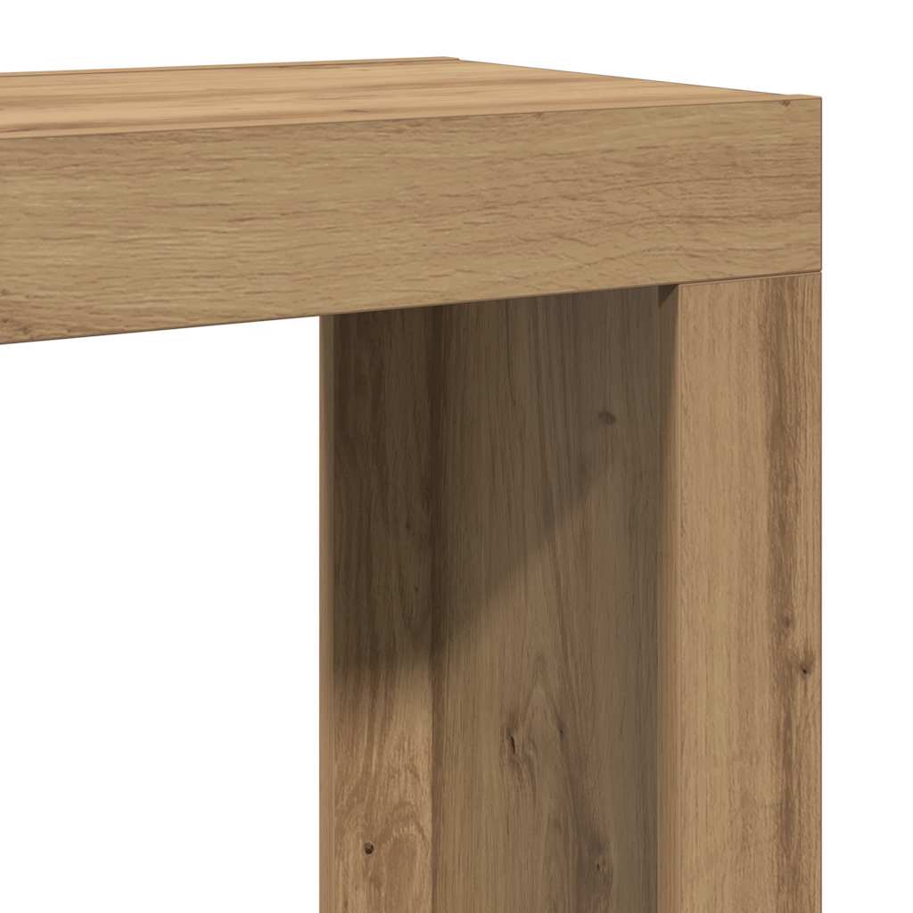 Nesting Coffee Tables 3 pcs Artisian Oak Engineered Wood - Bargainia.com - 