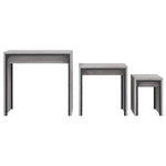 Nesting Coffee Tables 3 pcs Grey Sonoma Engineered Wood - Bargainia.com - 