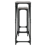 Nesting Console Tables 2 pcs Grey Sonoma Engineered Wood - Bargainia.com - 