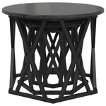 Nesting Side Table 3 pcs Black oak 53 x 53 x 40 cm - Bargainia.com - 