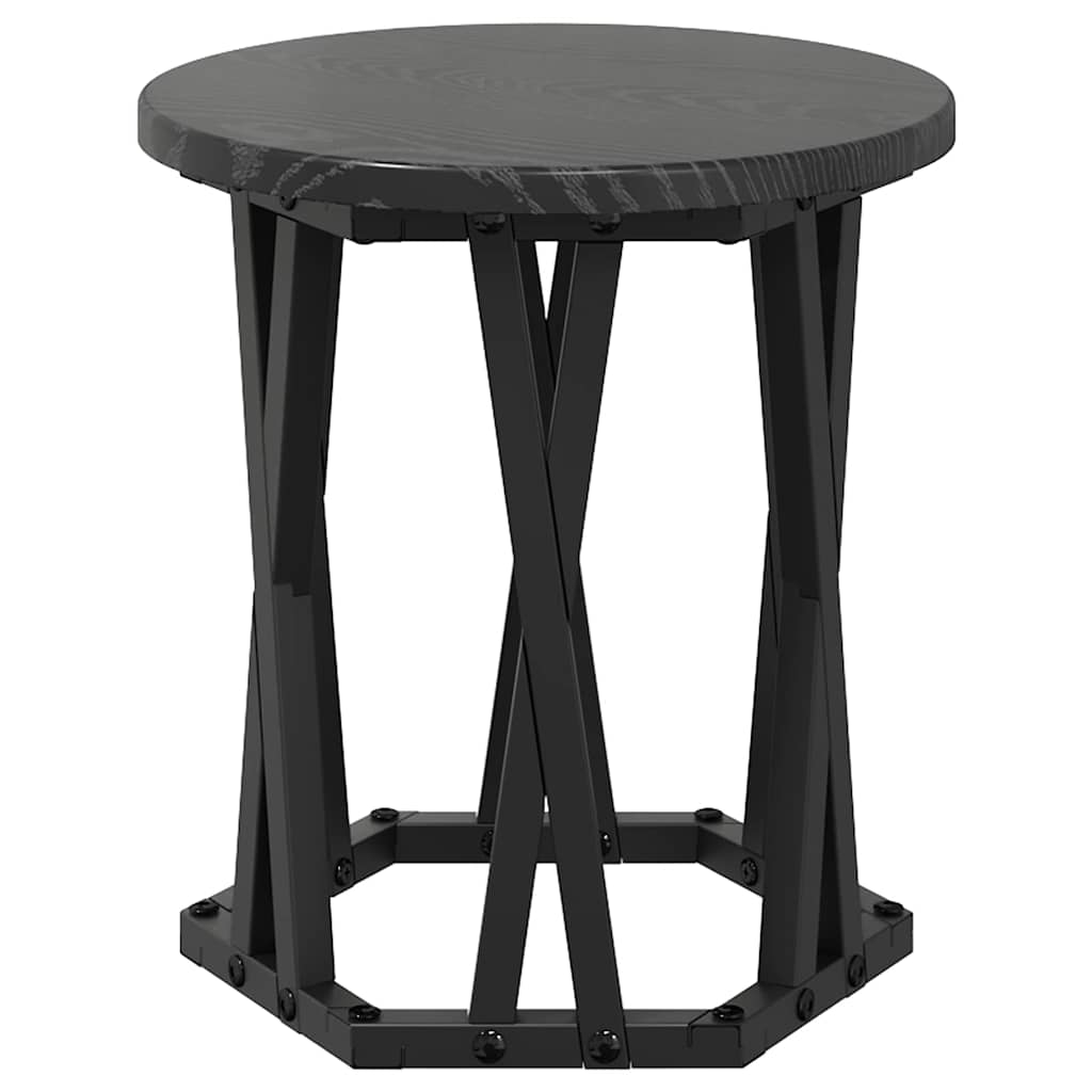 Nesting Side Table 3 pcs Black oak 53 x 53 x 40 cm - Bargainia.com - 