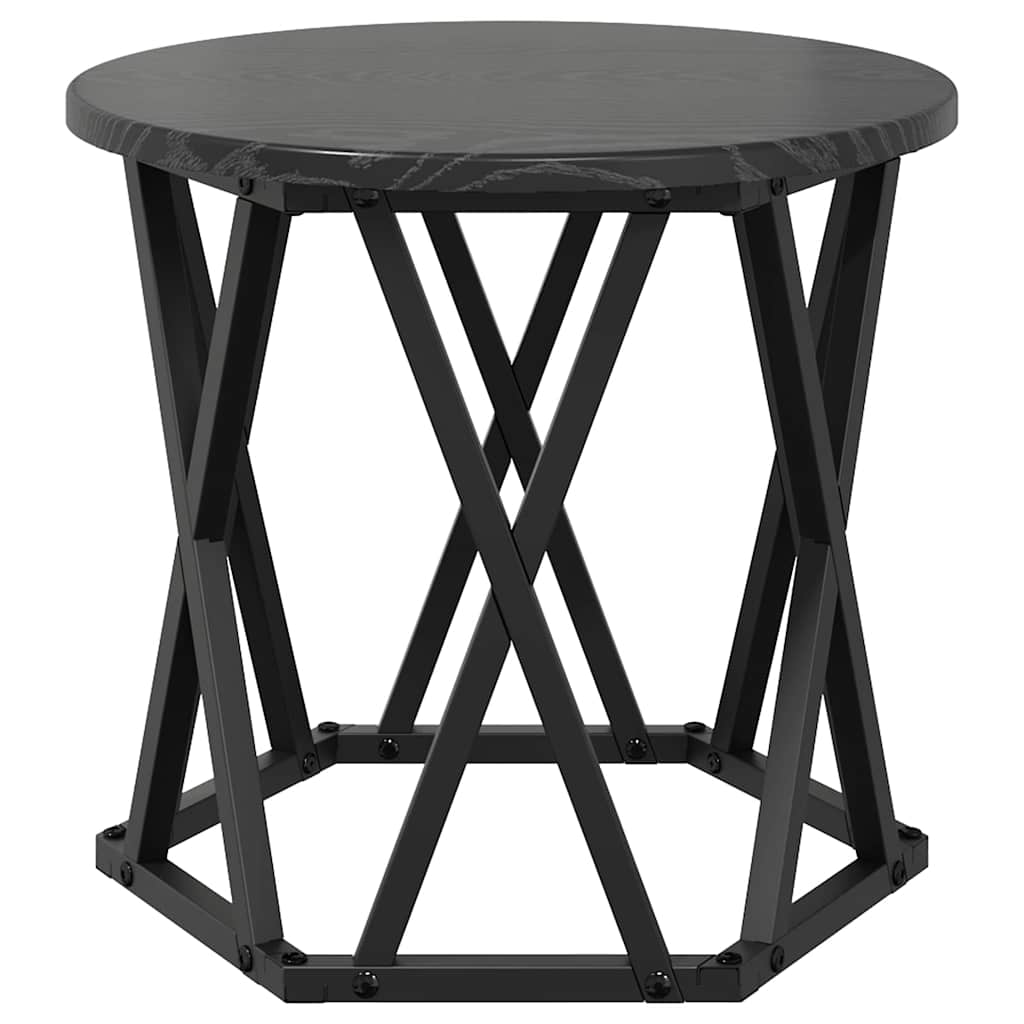 Nesting Side Table 3 pcs Black oak 53 x 53 x 40 cm - Bargainia.com - 