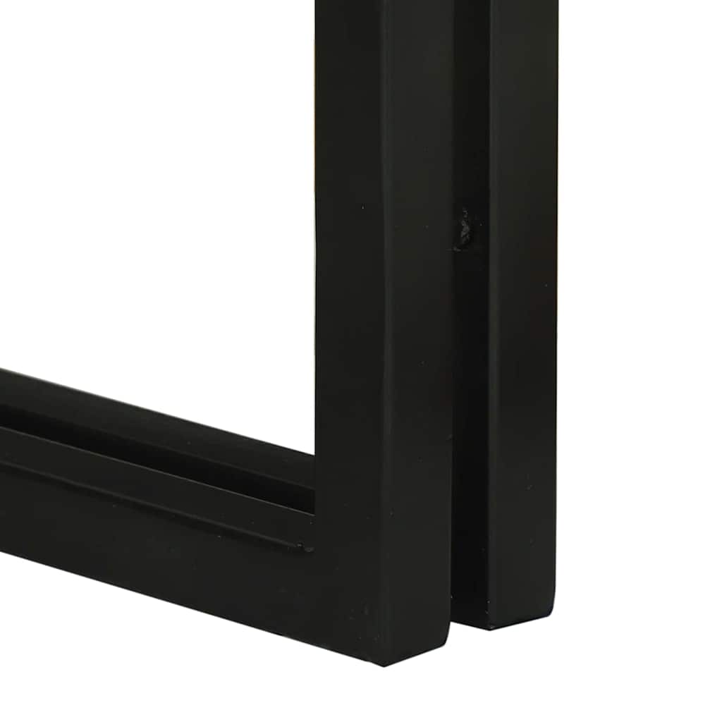 Nesting Table 3 pcs Solid acacia wood and a metal - Bargainia.com - 