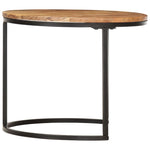 Nesting Tables 2 pcs Solid Acacia Wood - Bargainia.com - 