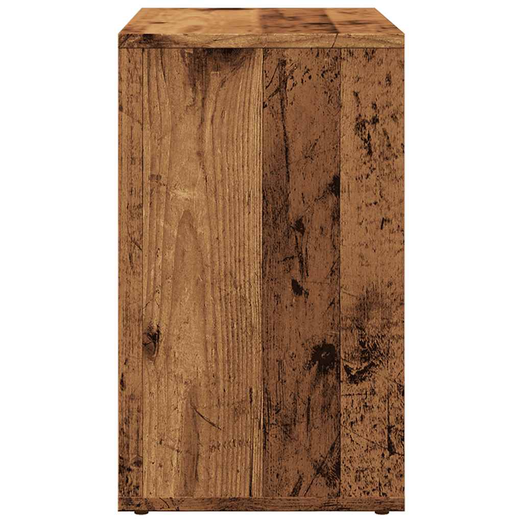 Nesting Tables 3 pcs Old Wood Engineered Wood - Bargainia.com - 