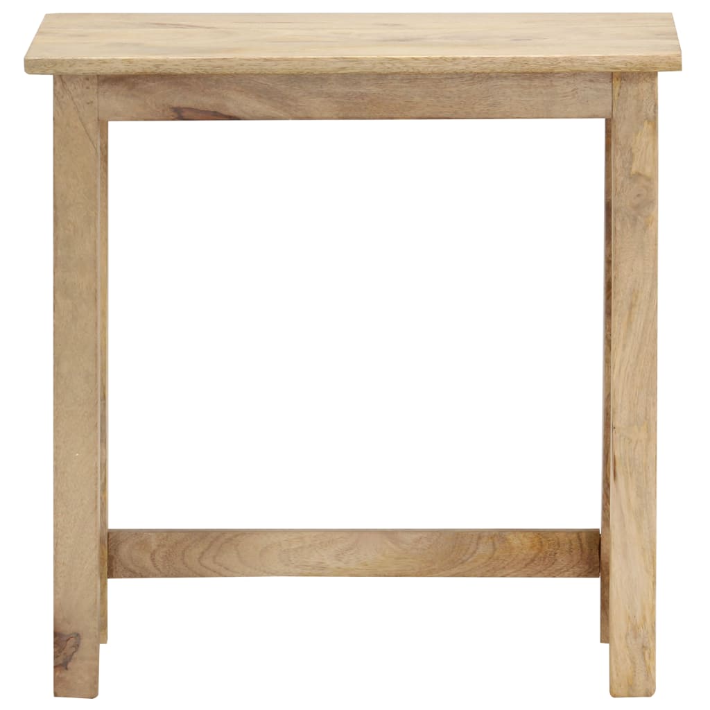 Nesting Tables 3 pcs Solid Mango Wood - Bargainia.com - 