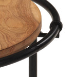 Nesting Tables 3 pcs Solid Wood Acacia - Bargainia.com - 