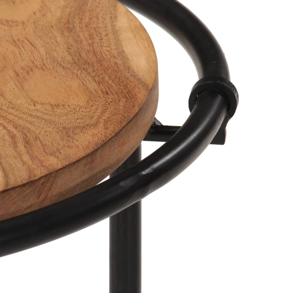 Nesting Tables 3 pcs Solid Wood Acacia - Bargainia.com - 