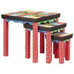 Nesting Tables 3 pcs Solid Wood Mango - Bargainia.com - 