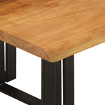 Nesting Tables 3 pcs with Live Edge Solid Wood Acacia - Bargainia.com - 