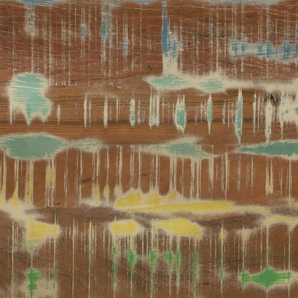 Nesting Tables Brown and black Solid Reclaim wood - Bargainia.com - 8721158640154 - 4104729