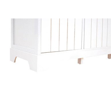 New England White Storage Bench with 4 Drawers - Bargainia.com - 5018705344959