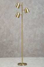 Newton Brass Finish Floor Lamp - Bargainia.com - 5018705956046