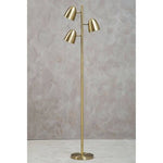 Newton Brass Finish Floor Lamp - Bargainia.com - 5018705956046