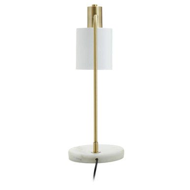 Newton White Shade Desk Lamp - Bargainia.com - 5018705955971