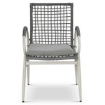 Nissi Outdoor 5 - Piece Rattan Dining Set - Grey or Green - Bargainia.com - 