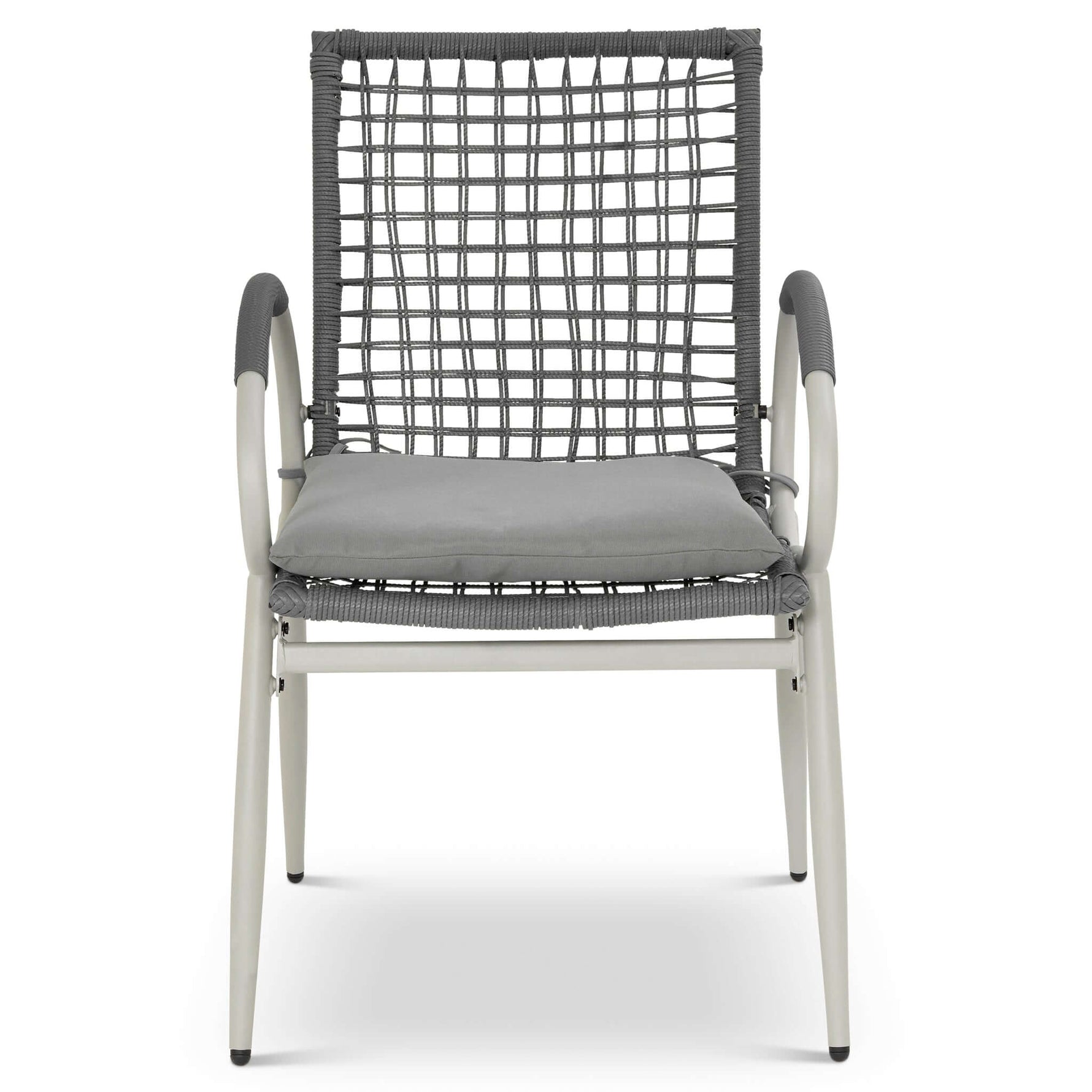 Nissi Outdoor 5 - Piece Rattan Dining Set - Grey or Green - Bargainia.com - 