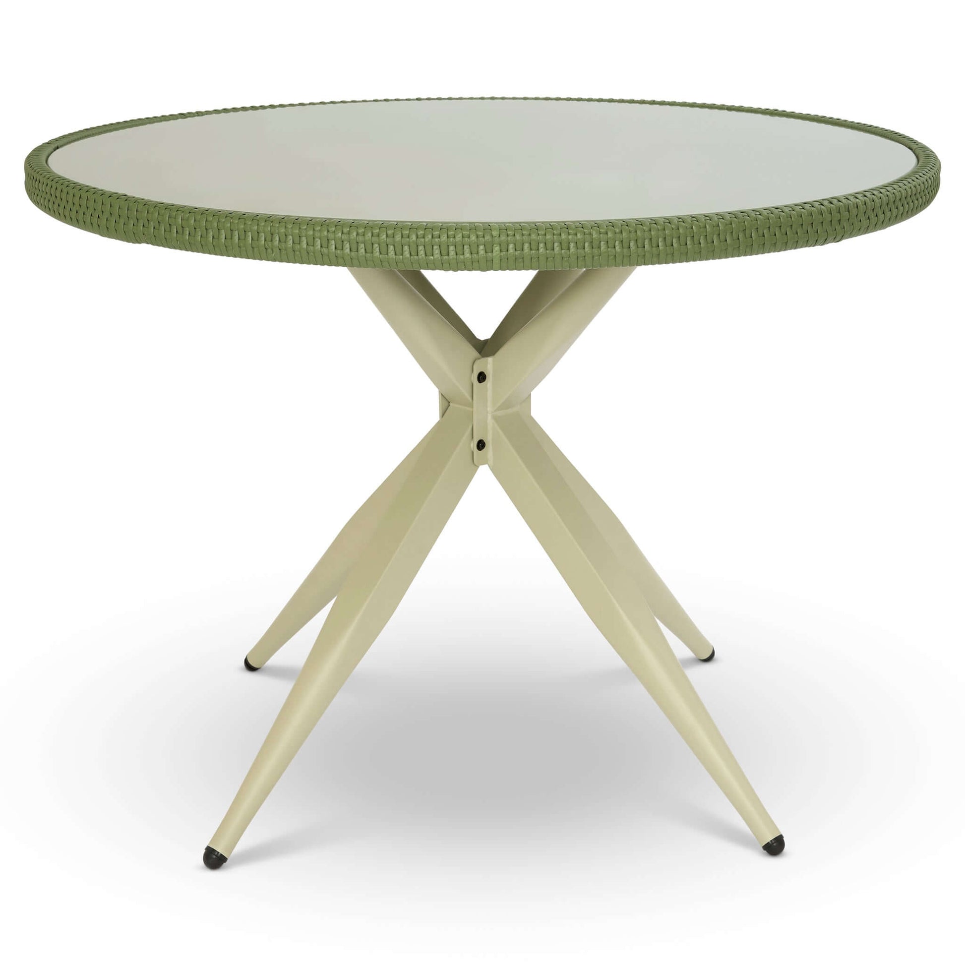 Nissi Outdoor 5-Piece Rattan Dining Set - Grey or Green Clearance