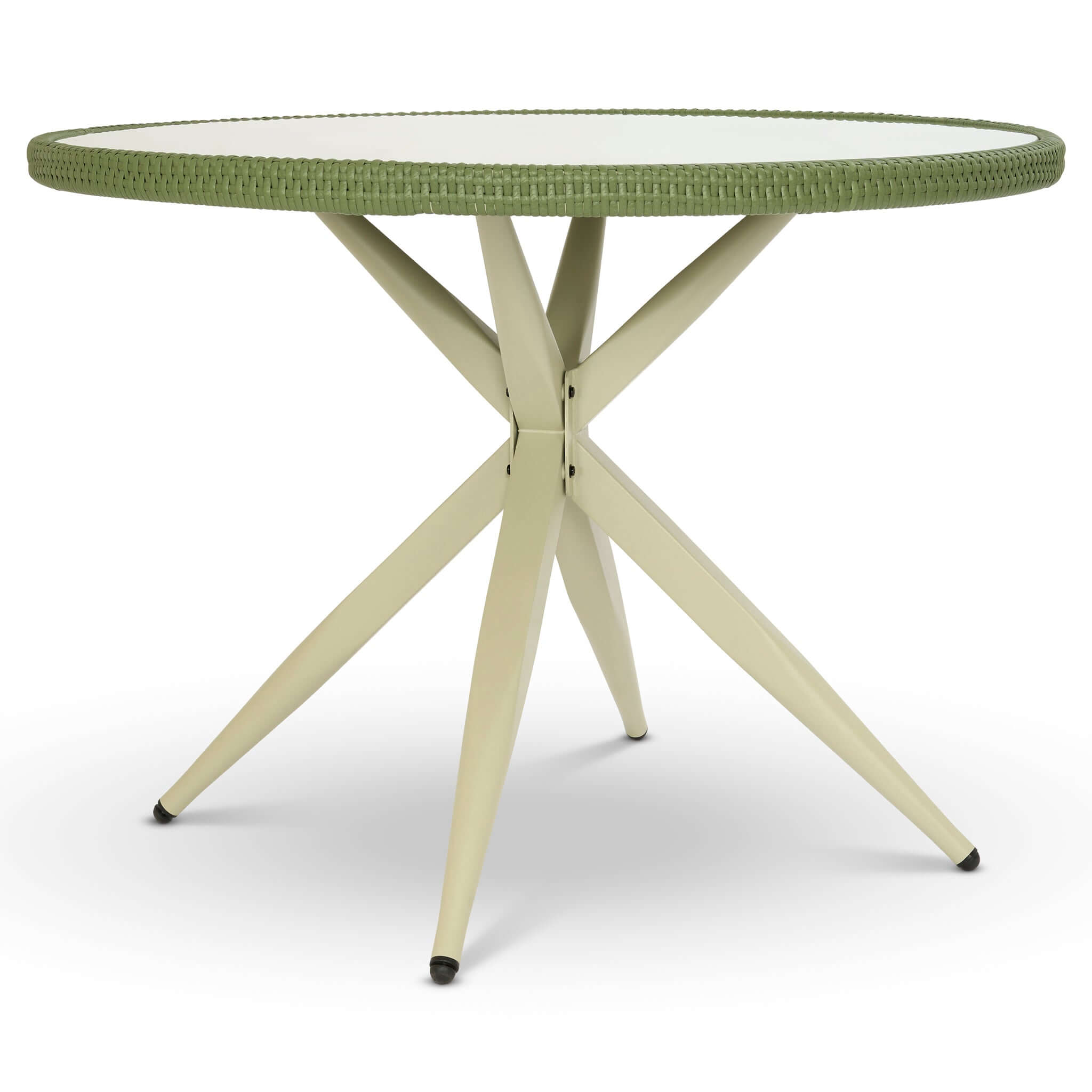 Nissi Outdoor 5-Piece Rattan Dining Set - Grey or Green Clearance