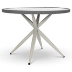 Nissi Outdoor 5 - Piece Rattan Dining Set - Grey or Green - Bargainia.com - 