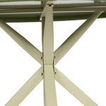 Nissi Outdoor 5 - Piece Rattan Dining Set - Grey or Green - Bargainia.com - 