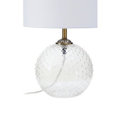 Noa Clear Glass Table Lamp - Bargainia.com - 5018705988245