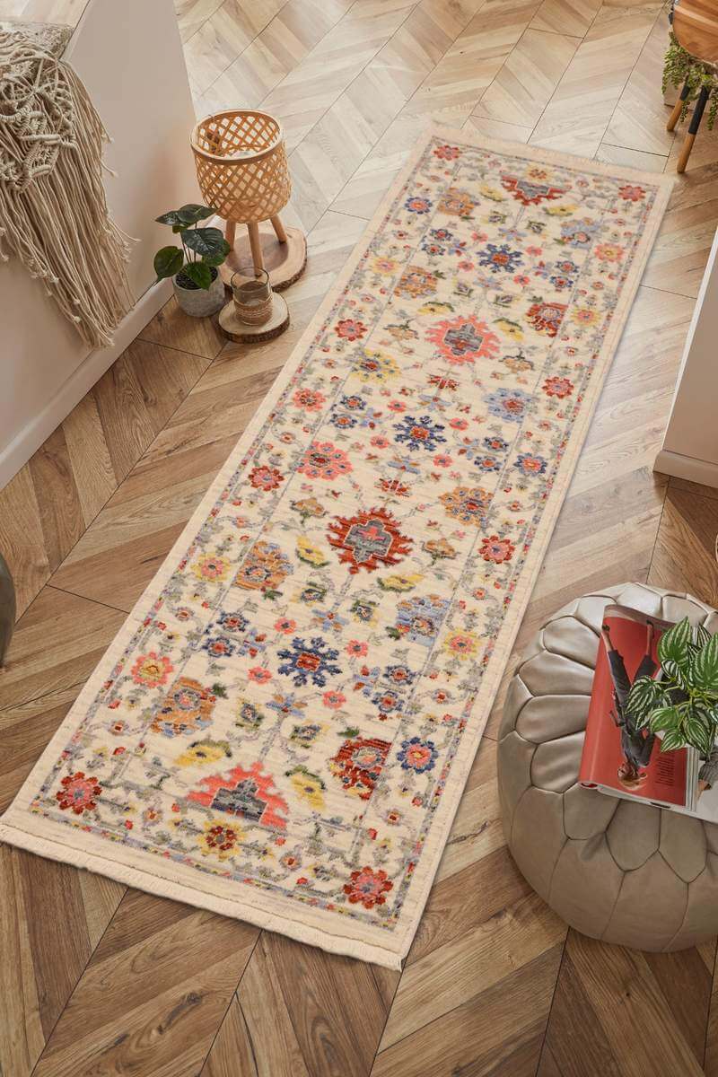 Nomad Floral Persian - Style Rug - Bargainia.com - 
