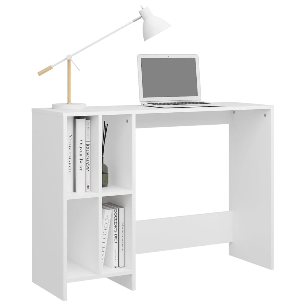Notebook Desk White 102.5x35x75 cm Engineered Wood - Bargainia.com - 8720286606810 - 808341