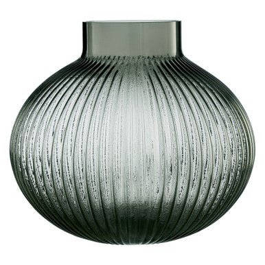 Nullah Large Smoked Grey Glass Vase - Bargainia.com - 5018705394428