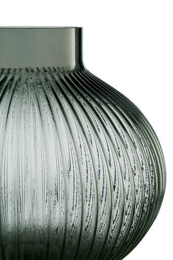 Nullah Large Smoked Grey Glass Vase - Bargainia.com - 5018705394428