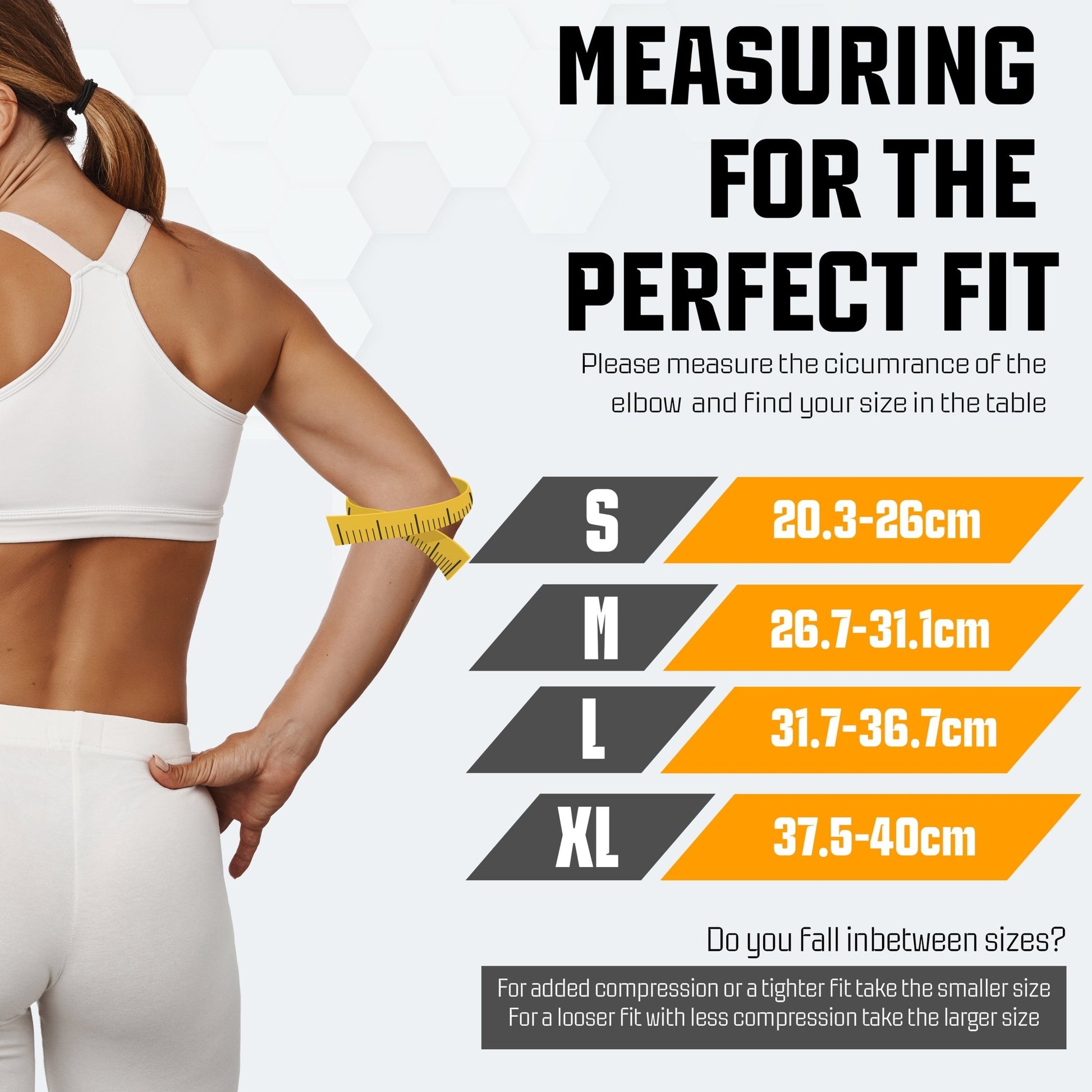 Nylon & Spandex Elbow Support - S/M Clearance