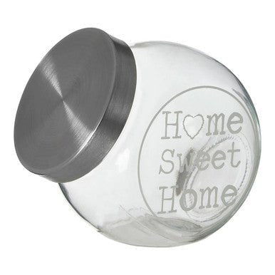 Olivia 700Ml Glass Storage Jar With Metal Lid - Bargainia.com - 5018705405193