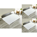 OLIVIA ROCCO Pack Of 3 Luxe Ultra-Soft Deep Cotton Pile Bathmats Eco-Friendly Absorbent