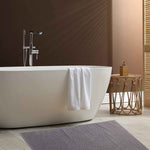 OLIVIA ROCCO Pack Of 3 Luxe Ultra-Soft Deep Cotton Pile Bathmats Eco-Friendly Absorbent