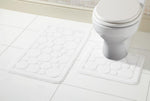 OLIVIA ROCCO Cali Bath Mat And Pedestal Set Ultra Soft Non Slip Highly Absorbent