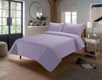 OLIVIA ROCCO Capri Embossed Luxury Bedspread Set With Quilted Throw And Duvet Matching