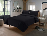 OLIVIA ROCCO Capri Embossed Luxury Bedspread Set With Quilted Throw And Duvet Matching