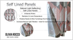 OLIVIA ROCCO Blackout Thermal Curtains Check Marble Design Light Blocking Panels Multiple