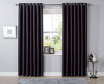 OLIVIA ROCCO Thermal Blackout Curtains For Room Darkening Panels 12 Colours Multiple Sizes