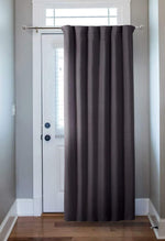 OLIVIA ROCCO Capri Thermal Door Curtain 46x84 Inches For Energy Efficiency And Noise