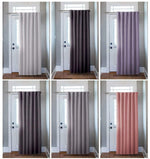 OLIVIA ROCCO Capri Thermal Door Curtain 46x84 Inches For Energy Efficiency And Noise